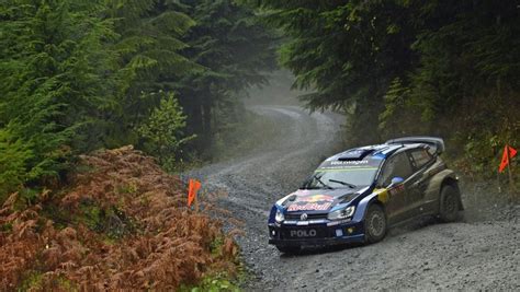 Rallye Wrc De Grande Bretagne Ogier Fait Course En T Te Apr S L