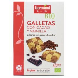 Galletas Sin Gluten De Cacao Con Vainilla Bio Germinal Feliubadal