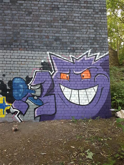 Slick Gengar Graffiti Pokemon