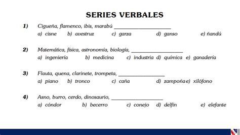 Series Verbales Completo YouTube