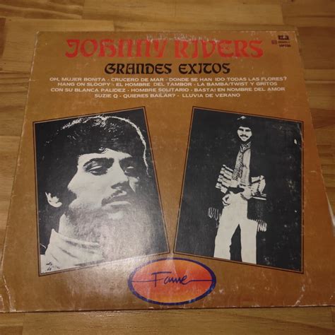 Johnny Rivers Grandes Exitos Vinilo Lp Vader Records