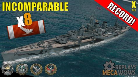 Incomparable Kills K Damage World Of Warships Gameplay Youtube