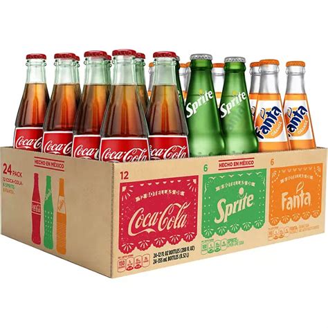 Coca Cola De Mexico Variety Pack 12 Fl Oz 24 Pk Sams Club