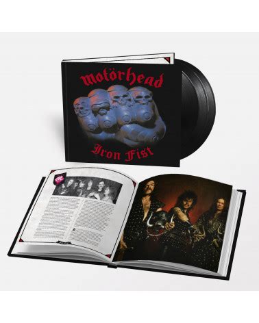 Motorhead 3Vinilos Iron Fist 40th Anniversary Deluxe Edition