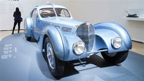 Bugatti Type Sc Atlantic Showcased At The Guggenheim Museum Bilbao