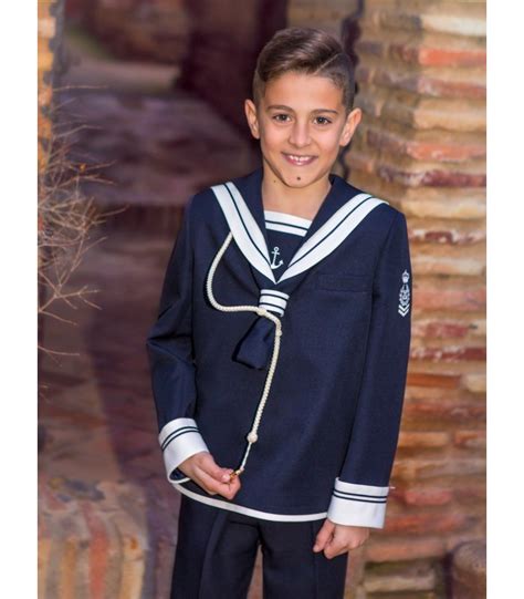 Traje Marinero Para Primera Comuni N De Alfa Marino Adriels Moda