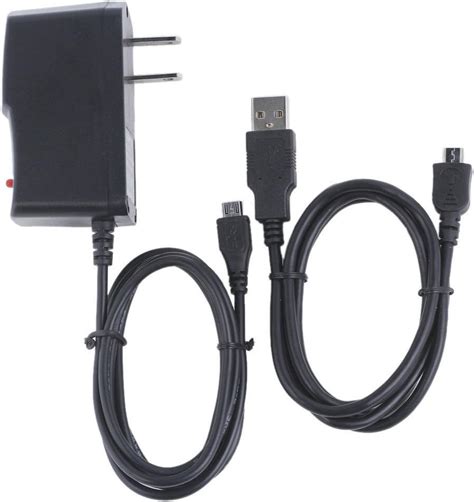 Amazon AC DC Battery Charger Power Adapter USB Cord For Sony