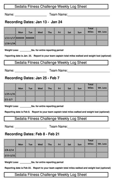 Fillable Online Sfccmo Participant Log Sheetxls Sfccmo Fax Email