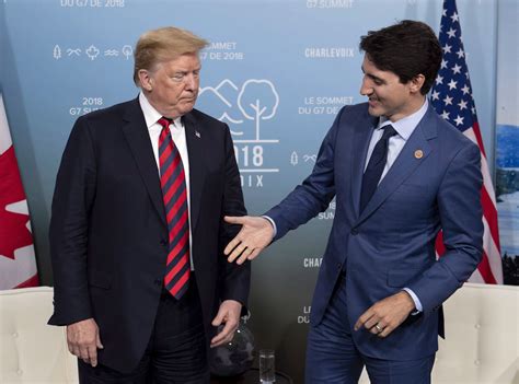 Trump Slams Trudeaus Post Summit Remarks As Very Dishonest And Weak