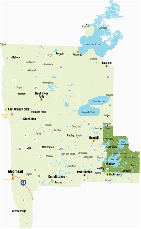 Minnesota Townships Map Secretmuseum