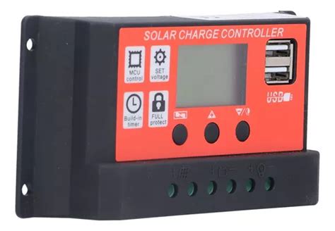 Controlador De Energia Solar A V V Pwm Lcd Charge Parcelamento