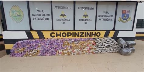 Chopinzinho PRE Apreende Mais De Meia Tonelada De Maconha Na PRC 158