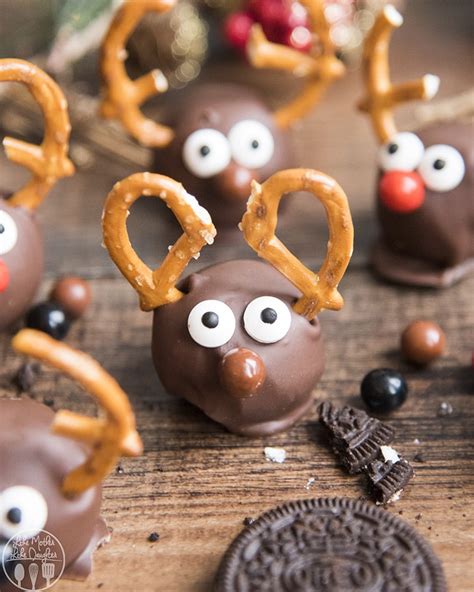 Reindeer Oreo Cookie Balls Like Mother Like Daughter