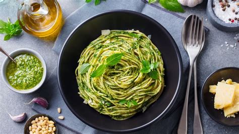 Pasta Cremosa Al Cilantro Disfruta De Una Deliciosa Cena Digna De Un