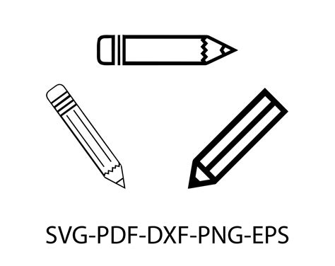 Pencil Outline Svg Ubicaciondepersonascdmxgobmx
