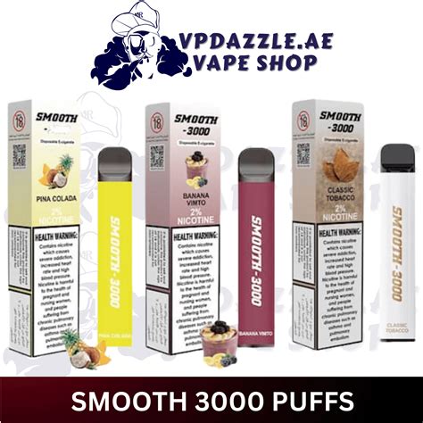 Smooth Disposable Vape 3000 Puffs