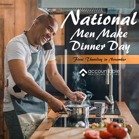 National Men Make Dinner Day Men Dinner National