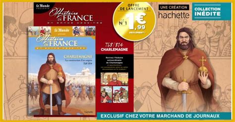 Hachette Collection Histoire de France en bande dessinée collection