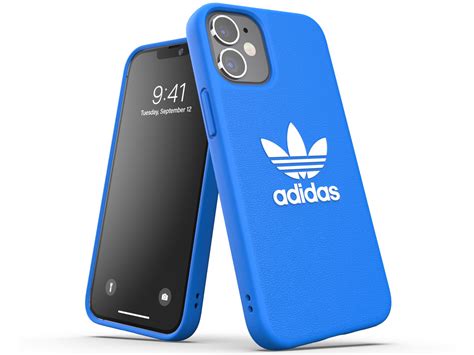 Adidas Originals Logo Case Blauw IPhone 12 Mini Hoes