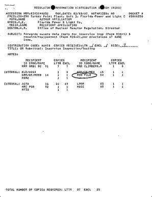 Fillable Online Forwards Owners Data Repts For Inservice Insp Form Nis