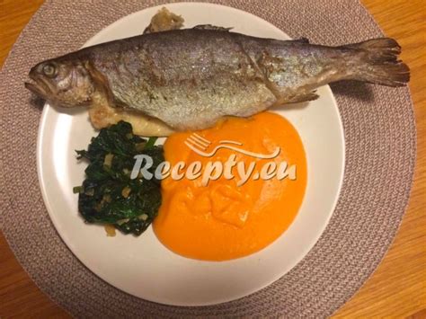 ᐉ Pstruh Na Másle S Dýňovým Pyré Recipe Food Fish Meat