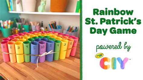 Rainbow St Patricks Day Game Rainbow Coin Toss Crayola Ciy Youtube