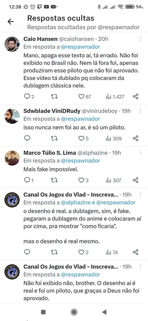 Caio Hansen On Twitter Ontem Eu Compartilhei Um Post Do Respawnador