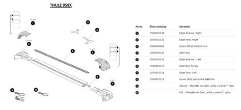 Thule Edge Endcap Right 52334 BöHM