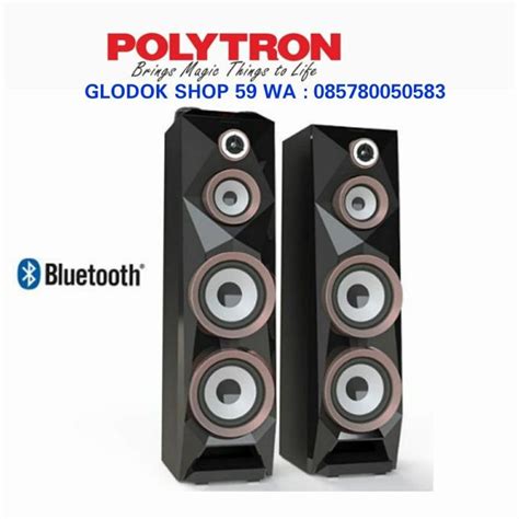 Jual Speaker Active Polytron Pas B Bluetooth Karaoke Mic Input Usb