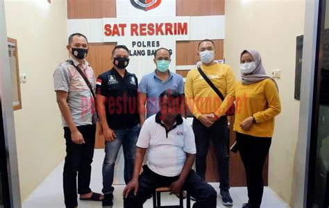 Satreskrim Polres Tulang Bawang Limpahkan Tersangka Dan Bb Kasus