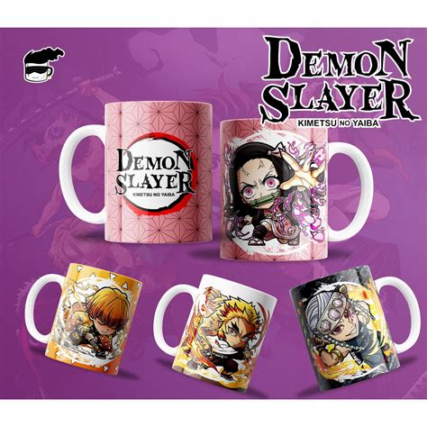 Caneca Demon Slayer Anime Kimetsu No Yaiba Personalizada Tanjiro Nezuko