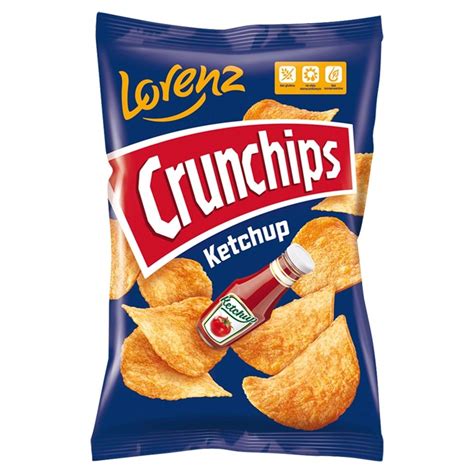 Crunchips Chipsy ziemniaczane ketchup 140 g Zakupy online z dostawą