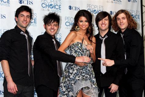 LOS ANGELES, JAN 5 - Selena Gomez, and Her Band The Scene arrives at 2011 People s Choice Awards ...