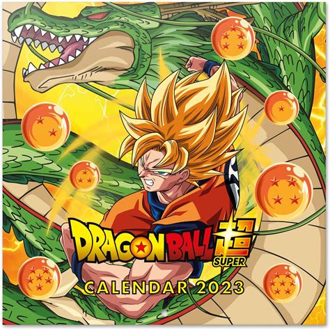 Grupo Erik Calendario Dragon Ball 2023 Calendario 2023 Pared Con