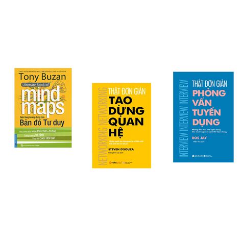 Combo 3 cuốn sách Tony Buzan Nền Tảng Ứng Dụng Của Bản Đồ Tư Duy