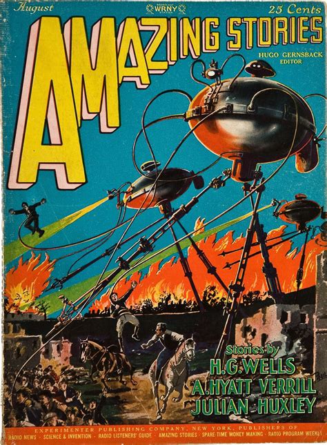 War Of The Worlds (1927) – Pulp Covers