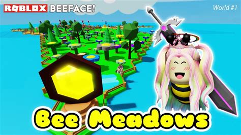 🎮 Roblox Beeface Be A Bee 1 Playing The First Level Bee Meadows Gameplay Youtube