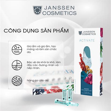 Tinh chất Collagen biển chống lão hoá Janssen Cosmetics Marine Collag