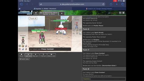 Pokémon Showdown Iron Valiant Destroys His Whole Team Disrespectfully Nat Dex Ubers Youtube