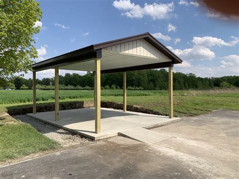 Recreational Pavilion Large Shed Post Frame Building Attica