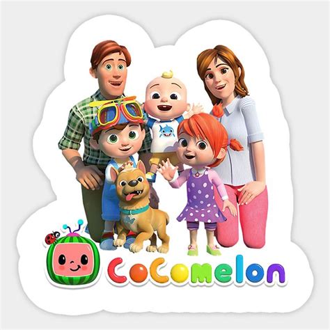 Cocomelon Family by bloom-wild | Baby boy 1st birthday party, Family stickers, Baby boy birthday