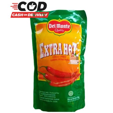 Jual DEL MONTE CHILI Sauce Extra Hot 1kg Chili Sauce Del Monte Jakarta Utara JURAGAN