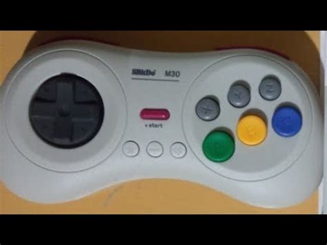 Controle Branco Bitdo M Inspirado No Saturn Unboxing Youtube