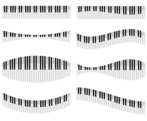 `Piano Keys Vector 85927 Vector Art at Vecteezy