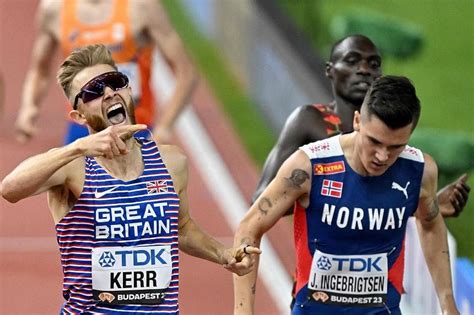 Briton Josh Kerr Stuns Jakob Ingebrigtsen To Win M Gold