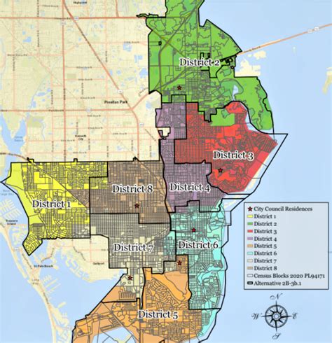 St. Pete redistricting map moves forward despite resignation • St Pete ...