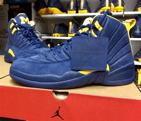 Michigan Psny Air Jordan 12 Pe Sneaker Bar Detroit