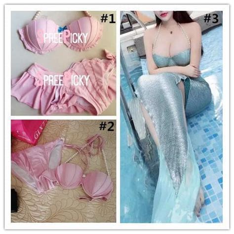 Pink Pearl Shell Mermaid Bikini SP