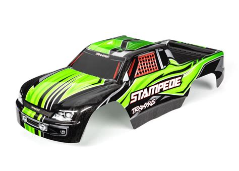 Traxxas Body, Stampede Green (Painted, Decals Applied) - Canada Hobbies