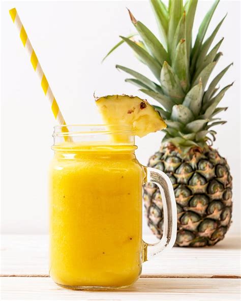 Refreshing Pineapple Cooler For Kids Super Healthy Kids